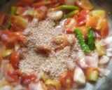 A picture of step 2 of Tomato and onion chutney.