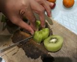 Foto langkah ke 1 dari resep Pudding Buah Coklat Putih.