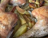Foto del paso 4 de la receta Pollo Al horno con Cerveza y Manzana 🍏!!!!!