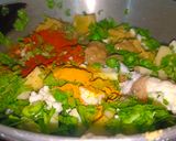 A picture of step 3 of Pea, Spinach, and Cauliflower Vegetable Curry.