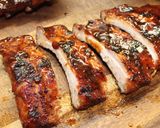 A picture of step 9 of Sous Vide Reverse Sear BBQ Baby Back Ribs.