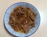 日式月見牛丼的食譜步驟4照片