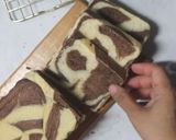 Foto langkah ke 9 dari resep Chocolate marble - Shokupan.