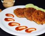 A picture of step 6 of Walnut Carrot Paneer Kabab.