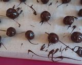 Foto del paso 4 de la receta: Natillas de limón con arándanos bañados en chocolate
