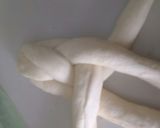 Foto del paso 11 de la receta: Pan Jalá (trenzado)
