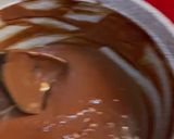 A picture of step 3 of Creamy Plantain & chocolate pudding.