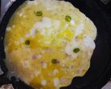 மிளகாய் ஆம்லெட்(Green chilli omlette) (Milakaai omelette recipe in tamil) ரெசிபி ஸ்டேப் 3 புகைப்படம்