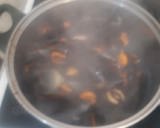 Foto del paso 1 de la receta: Mejillones a mi estilo