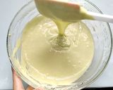 Foto langkah ke 4 dari resep Bolu Kukus Pandan Mekar (Mudah & Gak Bau Amis).