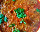 A picture of step 8 of Pav Bhaji.