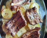 Foto del paso 7 de la receta: Costilla de cerdo al horno con patatas