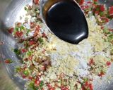 A picture of step 4 of Gravy manchurian.