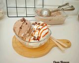 A picture of step 2 of Chocolate and vanilla ice cream recipe.