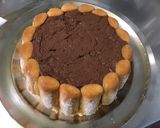 Une image de l'étape 16 de Charlotte aux deux chocolats, liqueur de vanille et mascarpone.