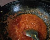 A picture of step 5 of Masala bhindi.