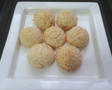 சாக்கோ டிப் தேங்காய் மக்ரூன் (Choco dip thenkaai macaron recipe in tamil) ரெசிபி ஸ்டேப் 5 புகைப்படம்