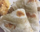A picture of step 4 of Dahi chicken with ghee roti.
