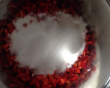Foto del paso 2 de la receta: Mermelada de pimientos rojos