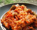 Foto langkah ke 5 dari resep Terong dan daging sapi balado (non MSG).