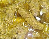 A picture of step 5 of Muglai beef with gravy.