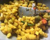 A picture of step 6 of Soya Papaya Curry.