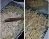 Füstölt sajtos csirkemell tészta a sütőből 👌👍 recept fázis 3 fotója