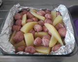 Foto do passo 5 de Lingüiça de forno c/ Batatas