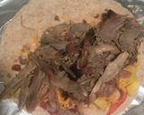 A picture of step 5 of Luau quesadillas.