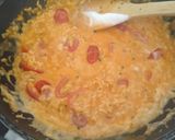 Une image de l'étape 3 de Risotto tomate lait de coco.
