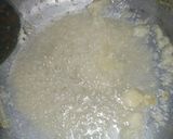 A picture of step 3 of Matar daal with chawal ki roti.