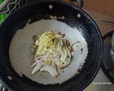 A picture of step 2 of Medu vada sambar.