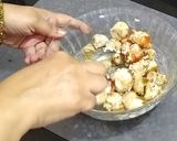 A picture of step 4 of Crispy Soyabean fry.