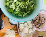 Foto langkah ke 2 dari resep Cah brokoli tahu bakso.
