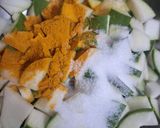A picture of step 1 of Chana Methi Mango Pickle.
