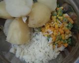 Foto langkah ke 3 dari resep Tater Tots mix vegie (toddler snack) bisa untuk 9m+.