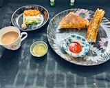तिरंगा सैंडविच /Tiranga Sandwich रेसिपी चरण 8 फोटो
