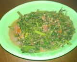 Foto langkah ke 5 dari resep Tumis Kangkung Sambal Terasi.