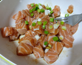Foto del paso 2 de la receta: Sopa de fideos de arroz y salmón