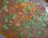A picture of step 12 of Chane ki Dal.
