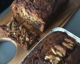 Foto langkah ke 6 dari resep Banana Bread with Cinnamon Swirls & Walnuts.