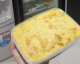 Foto langkah ke 3 dari resep Pudding Roti Tawar Kukus.