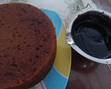 Foto langkah ke 7 dari resep Banana Choco Cake Birthday.