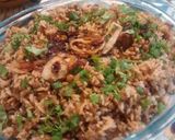 Foto del paso 3 de la receta: Mujadara o Mujaddara: Lentejas y arroz con cebolla crocante