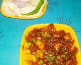 A picture of step 4 of Spicy Paneer.