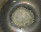 A picture of step 1 of Gujarati thali (Dinner thali).