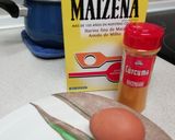 Foto del paso 2 de la receta Berenjena rebozadas con cúrcuma, a la miel 🍆🍯