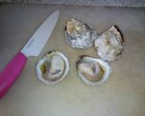 Foto del paso 1 de la receta: Ostras a la parmesana