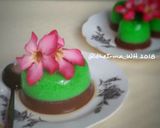 Foto langkah ke 6 dari resep Puding lumut pandan coklat.