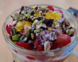 A picture of step 1 of Mango nuts grape sewai dessert#.